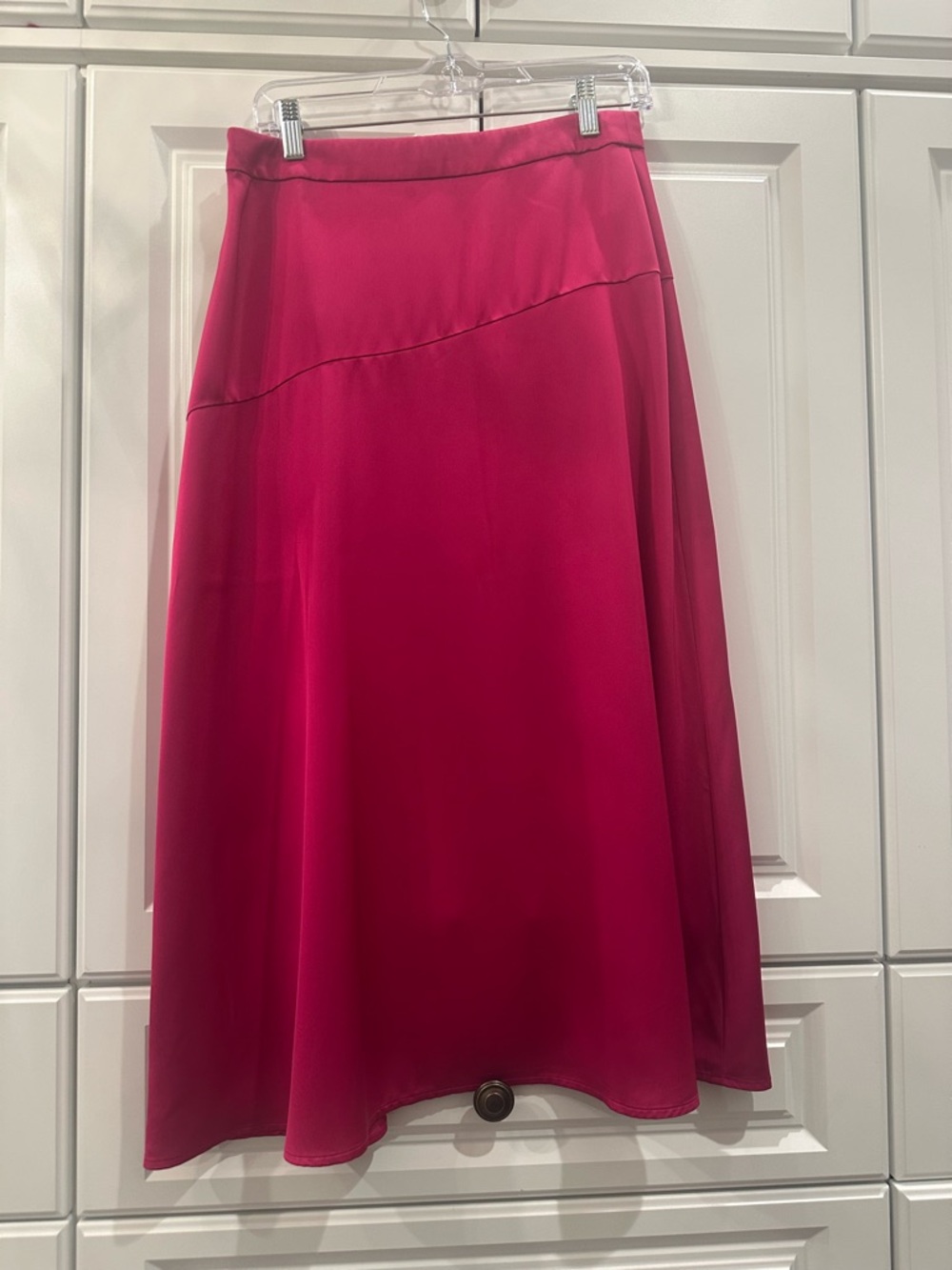 J Crew Fuscia A-Line Skirt-Size 6